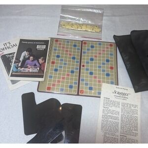 Vintage 1978‎ Scrabble Pocket Edition #27 Crossword Game Miniature